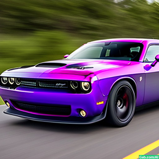Challenger Scat Pack Hellraisin Purple
